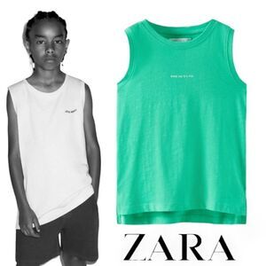 ZARA Kids | Green | PLAIN T-SHIRT